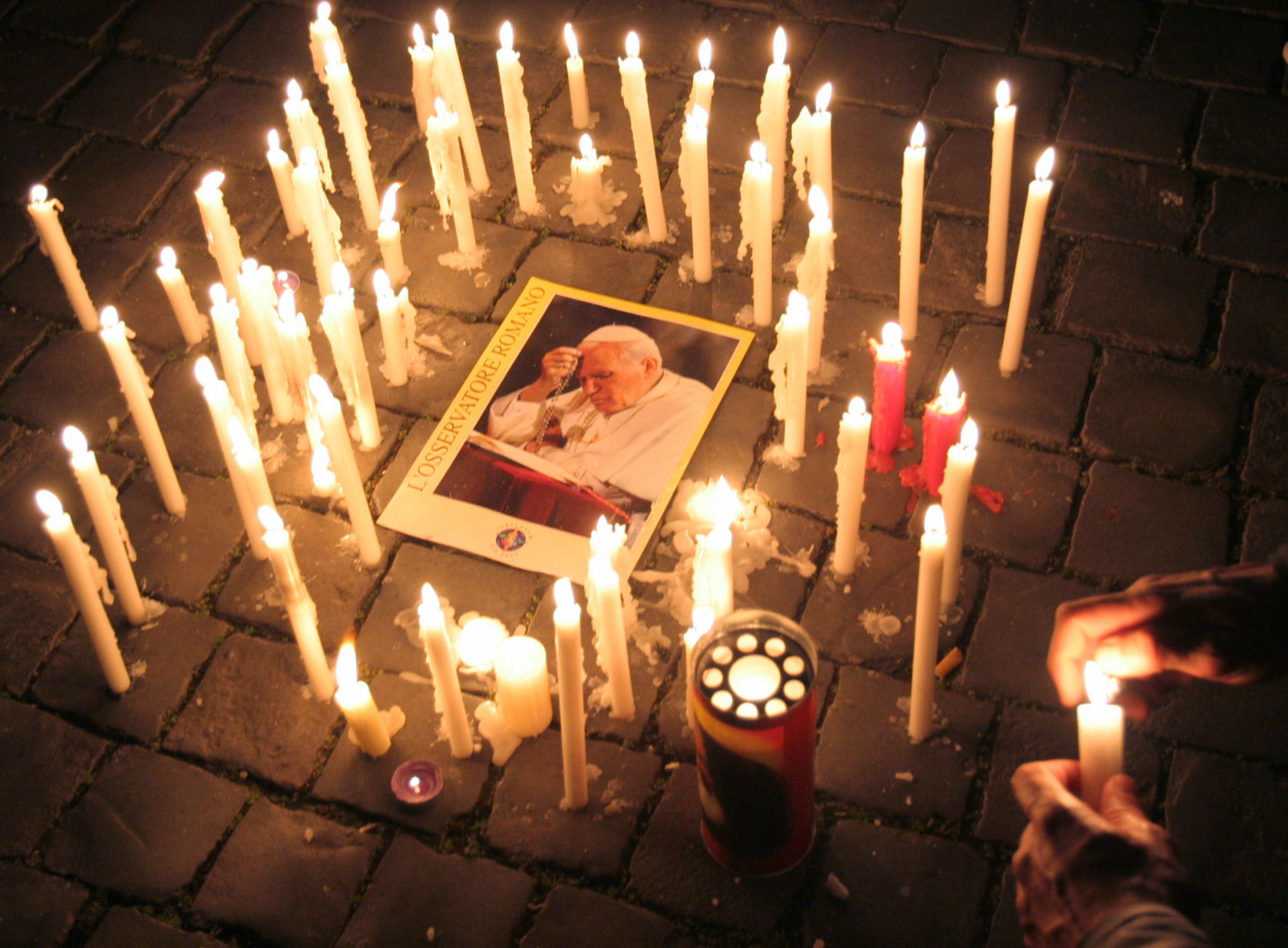 2005: Pope John Paul II memorial